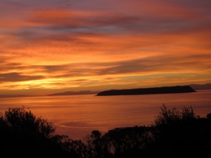 Sunset at Mana Island